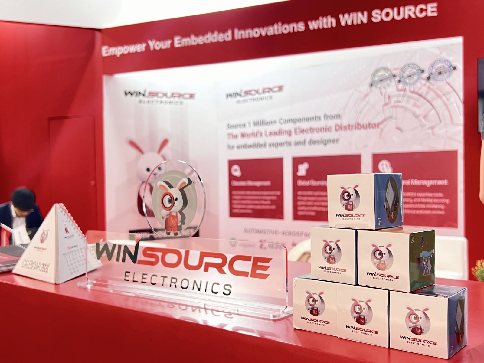 WIN SOURCE Shines with Innovation at Embedded World Germany 2024